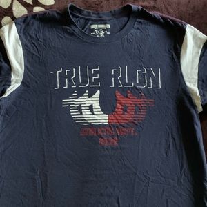 True Religion Men’s navy blue XL graphic T-shirt